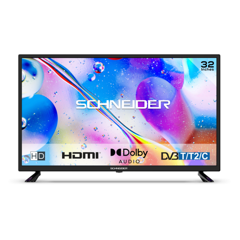 TV SC-TV-32G900 Shneider  Led Google Metal frameless Démo intégré 5G Wifi Dolby audio